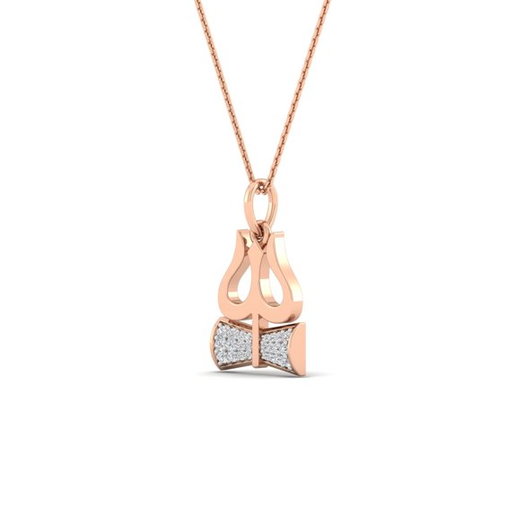 Trishakti Pave Pendant