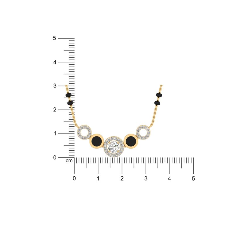 Noir Orbit Mangalsutra