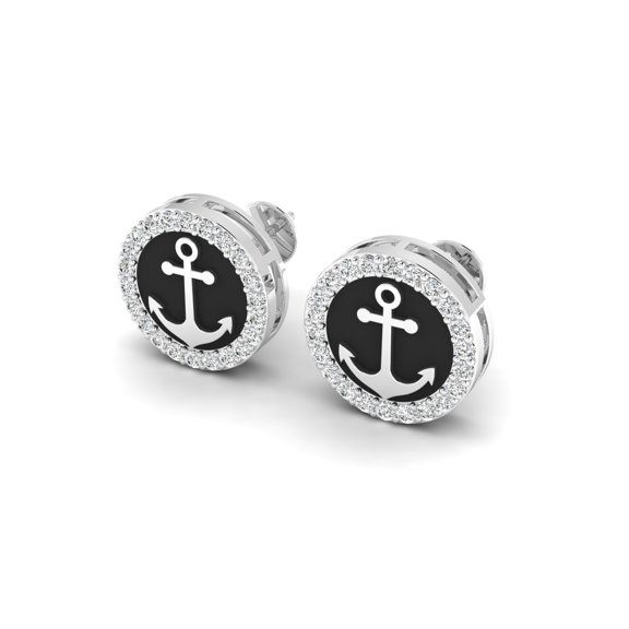Anchorline Diamond Studs
