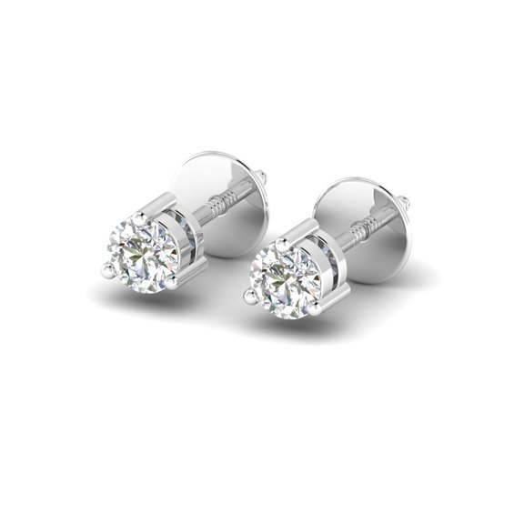 Three Prong Classic Solitaire Studs