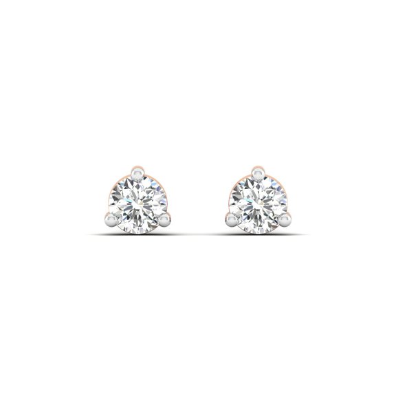 Three Prong Classic Solitaire Studs
