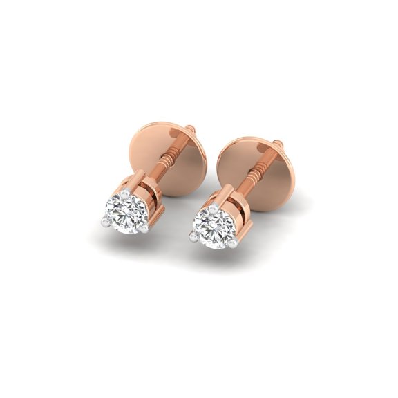 Three Prong Classic Solitaire Studs