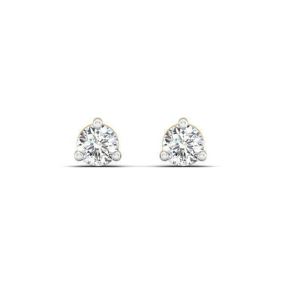 Three Prong Classic Solitaire Studs