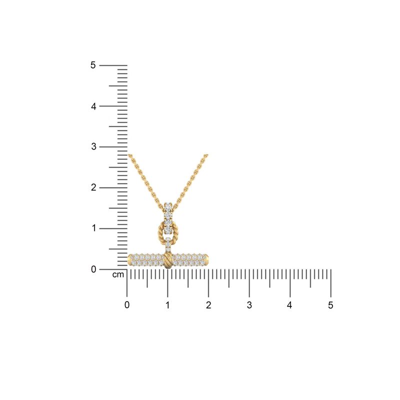 Diamond Knot Pendant