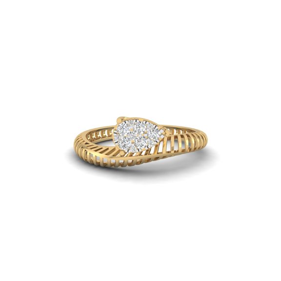 Poire Twist Ring