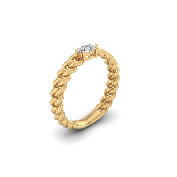 Solitaire Link Ring