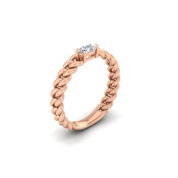 Solitaire Link Ring