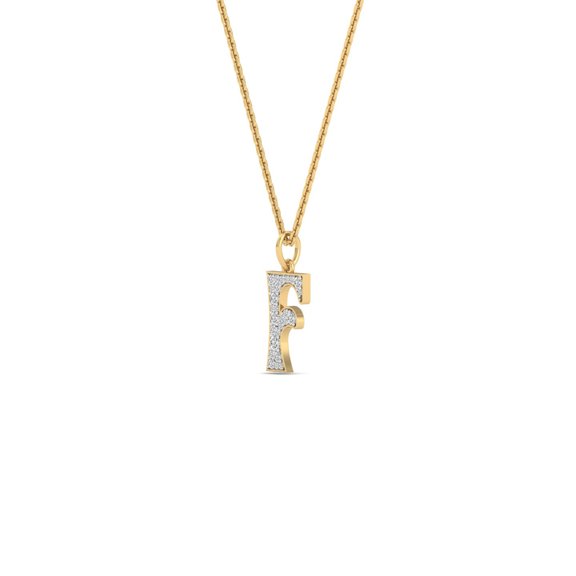 Signature F Pendant