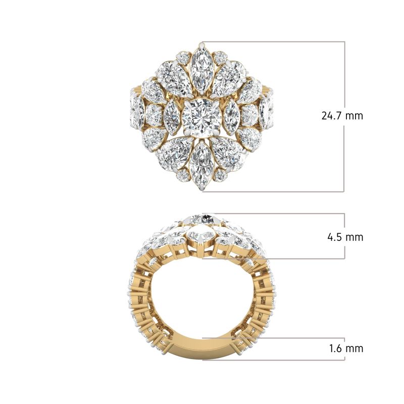 Lumina Bloom Ring