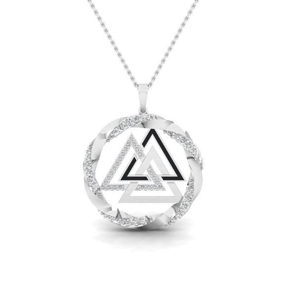 The Odin Valknut Pendant