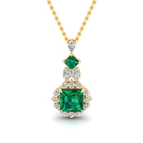 Emerald Majesty Pendant