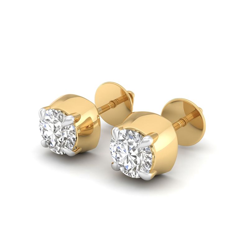 Celeste Solitaire Studs