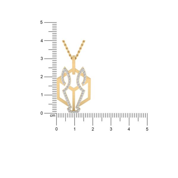 Glacial Wolf Pendant