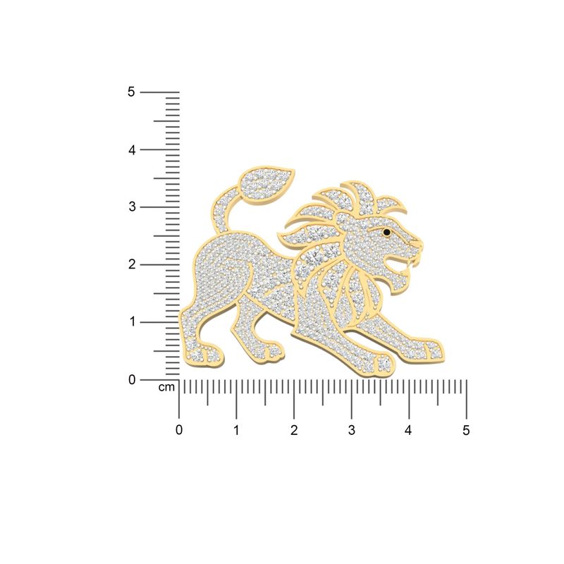 Imperion Lion Brooch