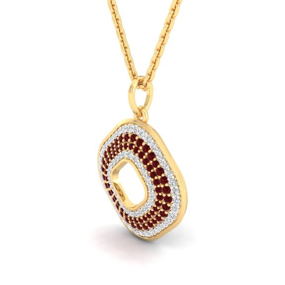 Scarlet Halo Pendant