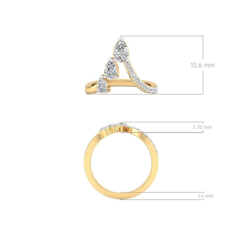 Eclipse Diamond Ring