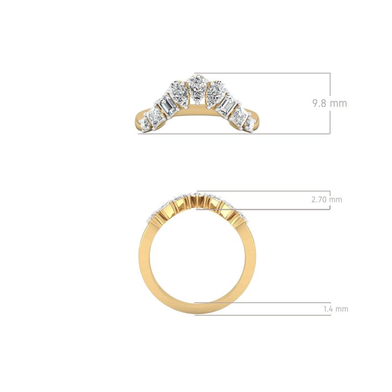 Crestline Diamond Ring