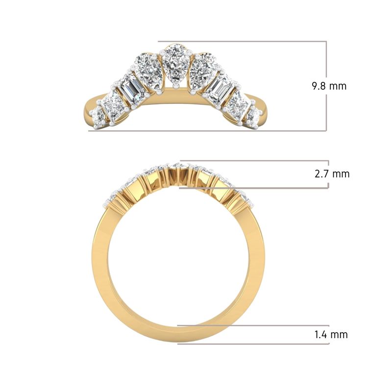 Crestline Diamond Ring