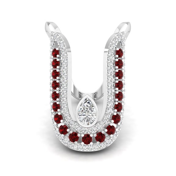 Crimson Arc Ring