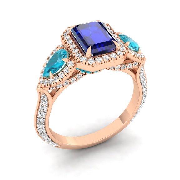 The Tanzanite Oasis Ring