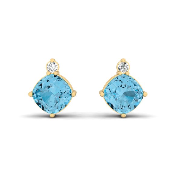 Aqua Gleam Studs