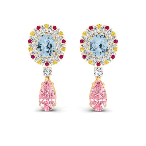 Confetti Drop Earrings
