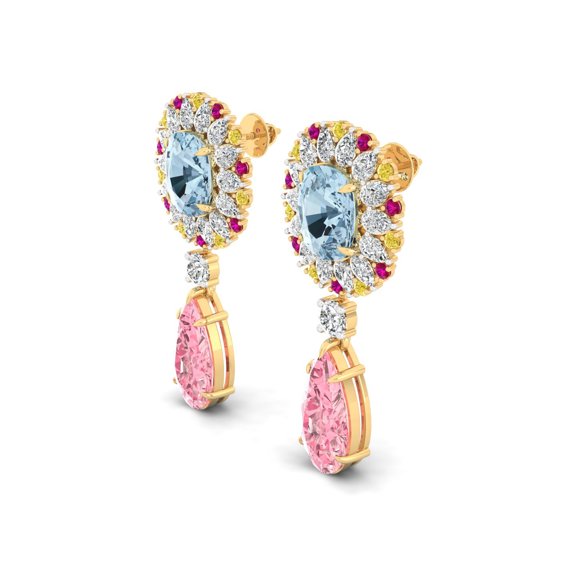 Confetti Drop Earrings