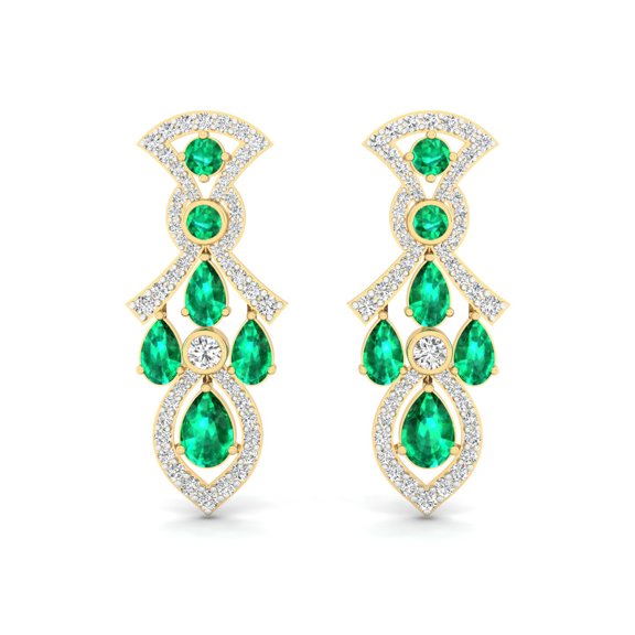 Verdant Cascade Earrings