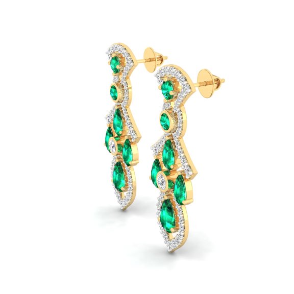 Verdant Cascade Earrings
