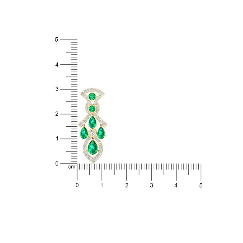 Verdant Cascade Earrings