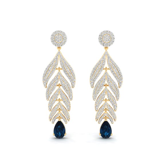 Midnight Feather Drops