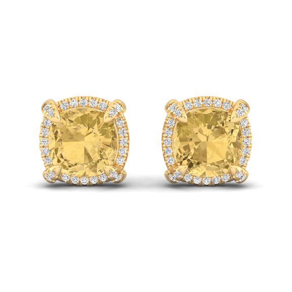 Golden Halo Studs