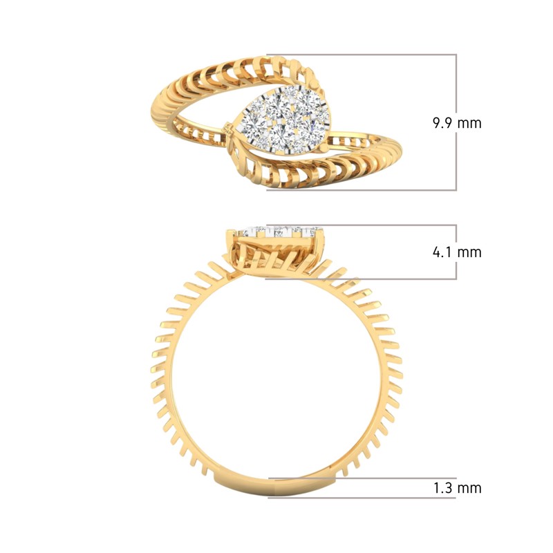Twist of Grace Ring