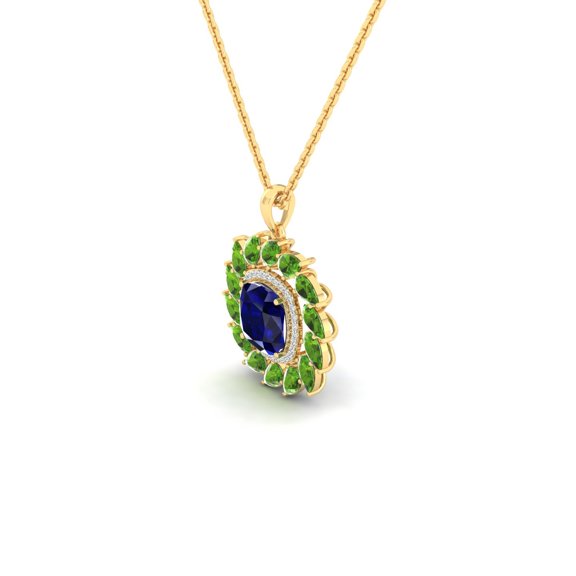 Blue Blossom Pendant