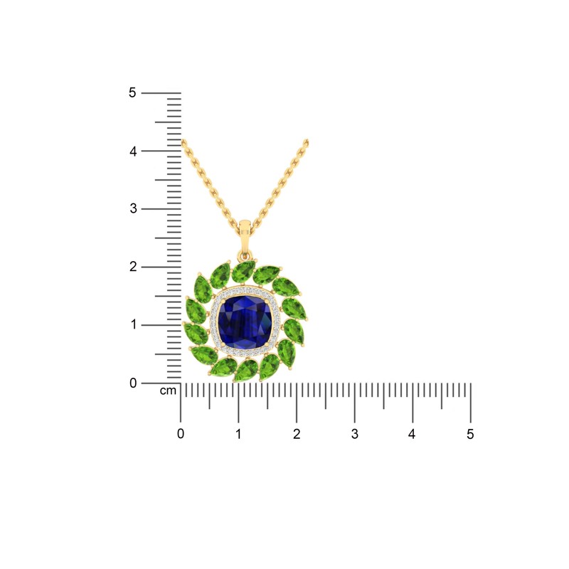 Blue Blossom Pendant