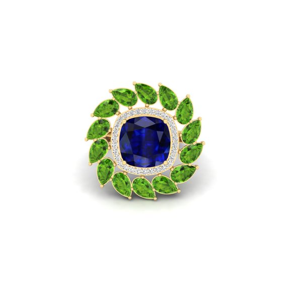 Sapphire Garden Ring