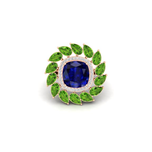 Sapphire Garden Ring
