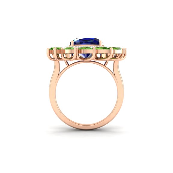 Sapphire Garden Ring