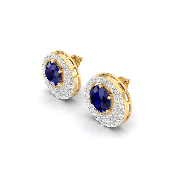 Sapphire Studs