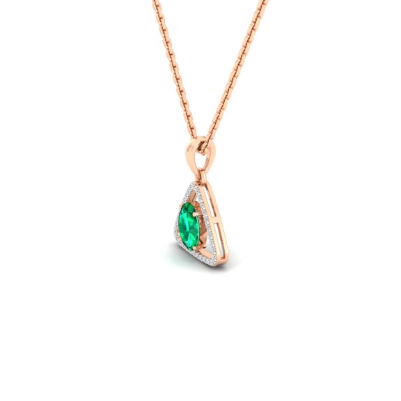 Emerald Triangle Pendant