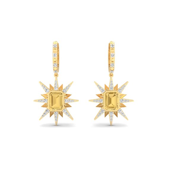 Solar Burst Earrings