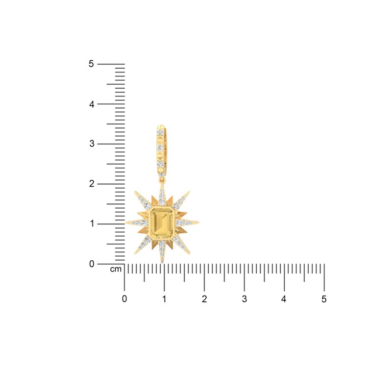Solar Burst Earrings