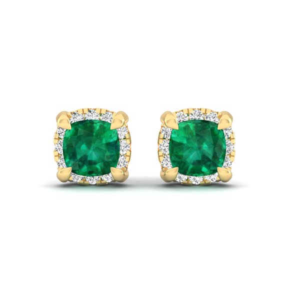 Emerald Sweep Studs