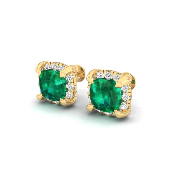 Emerald Sweep Studs