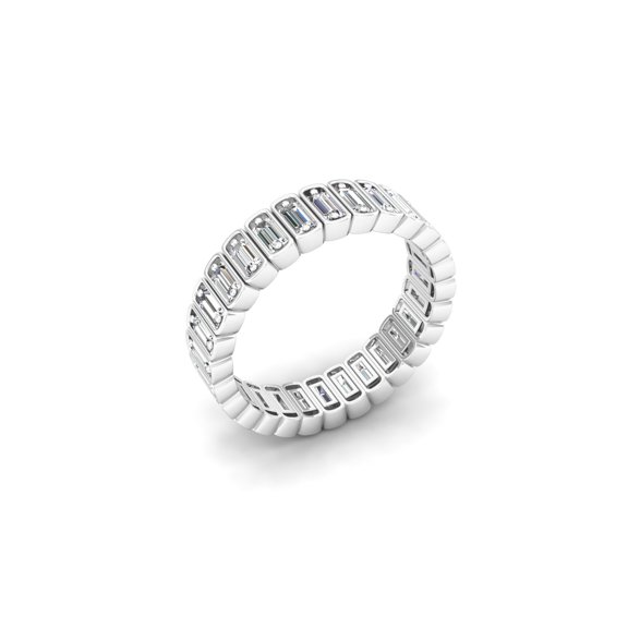 Baguette Diamond Full Eternity Band