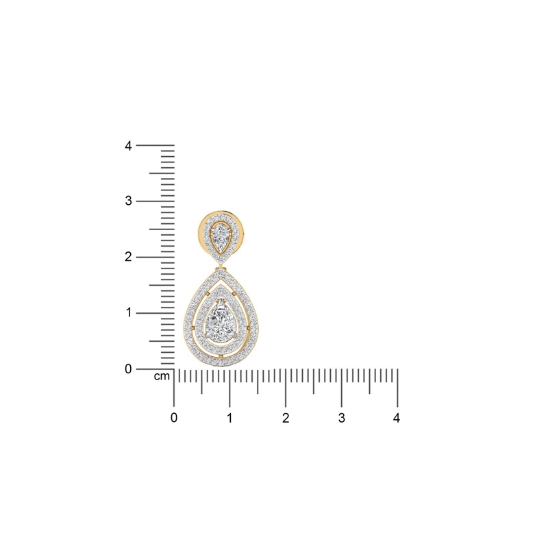 Embrace Pear Drop Earrings