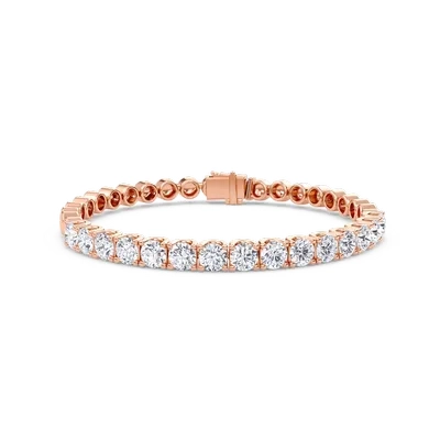 7.3ct. Round Half Tennis Bracelet