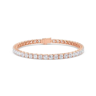 8ct.Cushion Classic Tennis Bracelet