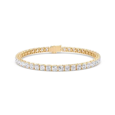 8ct.Cushion Classic Tennis Bracelet