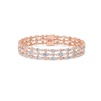 Luxe Triple Row Bracelet